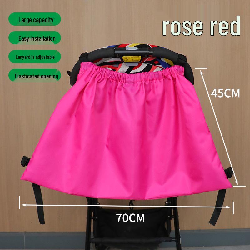 Multifunctional Stroller & Crib Organizer: Free Hands Travel Storage Bag for Moms