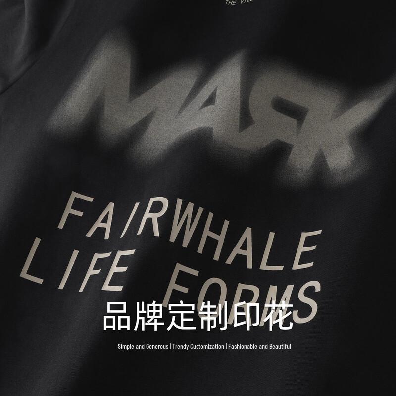 Mark Fairwhale Men's Back Print Round Neck Short Sleeve T-Shirt