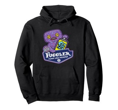 Fuggler Lustige Hässliche Monster Squidge Hoodie