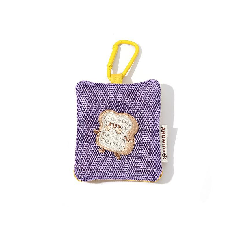 

Трендовая нишевая мода мини диагональная сумка для мелочи с вырезом на шее сумка для хранения наушников и помады милая маленькая сумка аксессуары для одежды фиолетовый