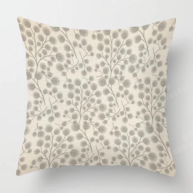 Moderní bytový obývací pokoj dekorace povlaky na polštáře polštář pohovka 35x35cm 40x40 60x60cm 45x45cm 40*40 povlak na polštář boho rostlina severský