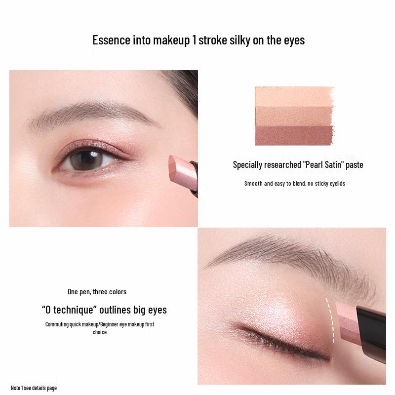 Perfect Diary Three-Color Eyeshadow Stick