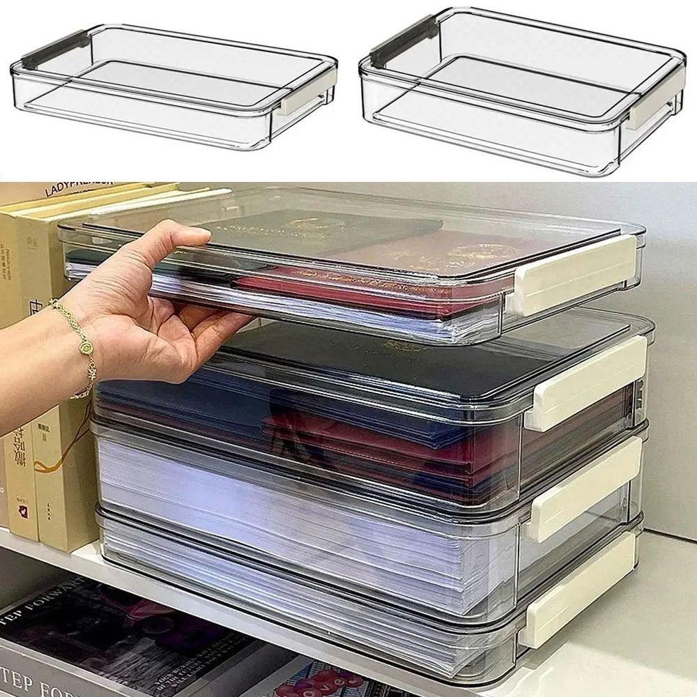 

1 шт., штабелируемая коробка для хранения файлов формата А4, чехол для хранения документов формата А4, бумага Type A