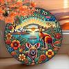 Vintage Australia Landscape Aluminum Metal Tin Sign Poster Retro Wall Art Home Decor