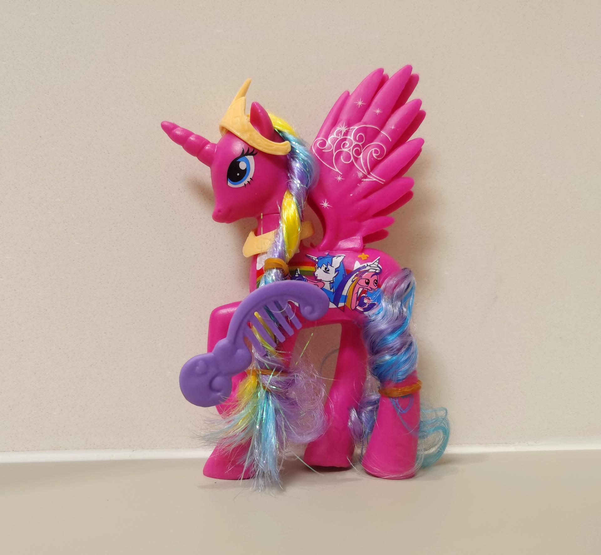 Purple Moon Cosmic Rhyme Princess Figurine - 14cm Cake Topper Set