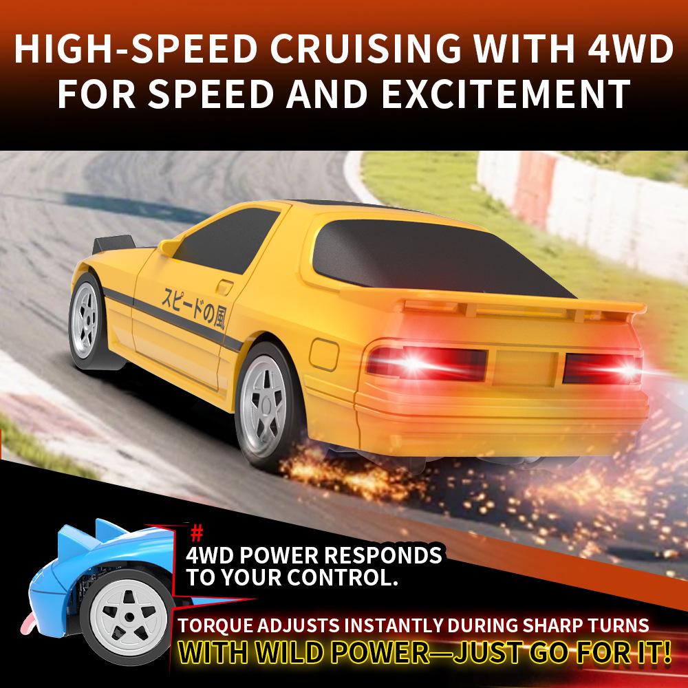 JJRC C8827 Rc Car with Gyroscope 1:43 Full Proportion 4WD Remote Control Car Drifting Cars Simulation Model Toys Children Gifts