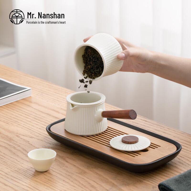 Portable Ceramic Kung Fu Travel Tea Set