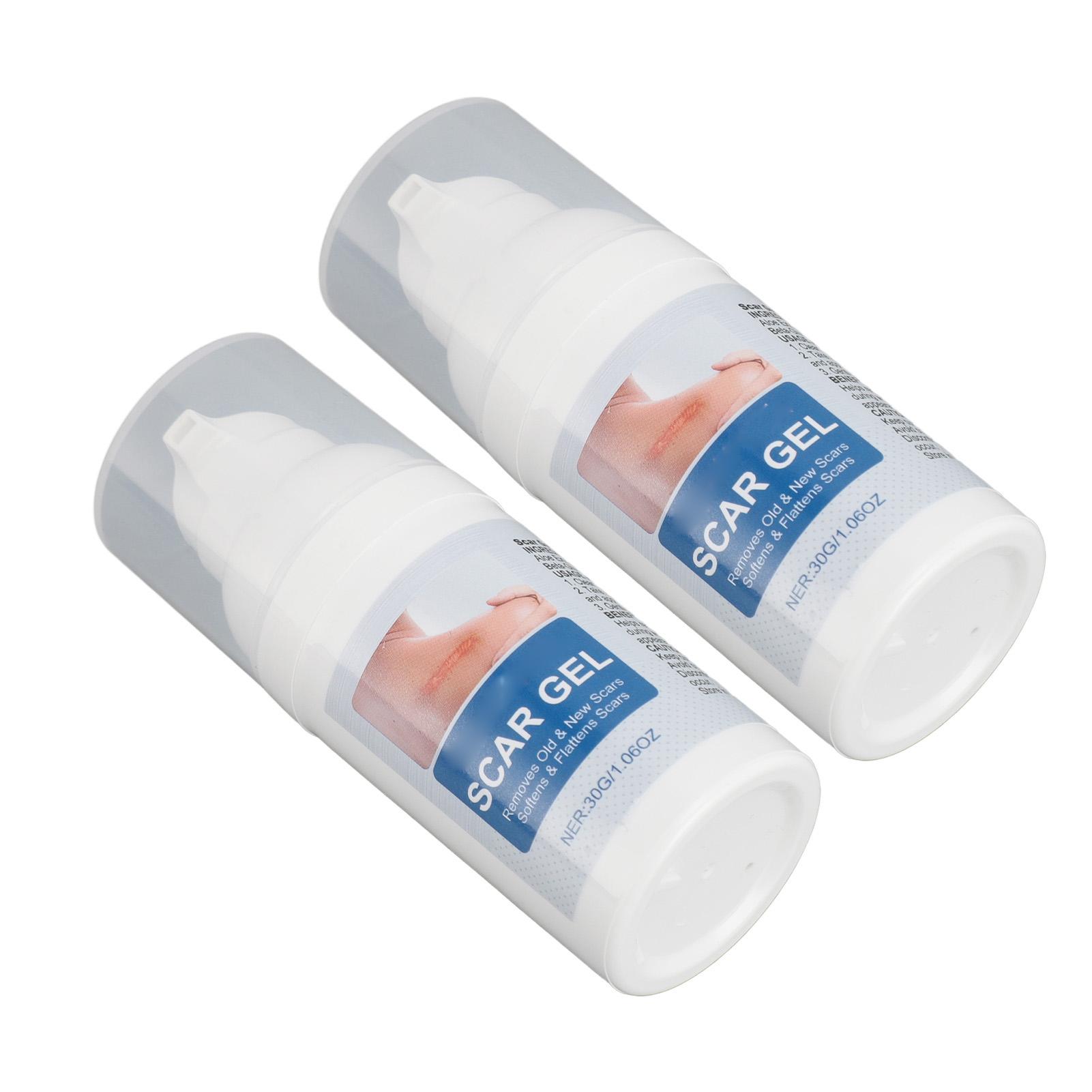 

2pcs Surgical Scar Gel 1.1 Oz Repairing Lighten Mark Deep Moisturizing Scar Removal Gel
