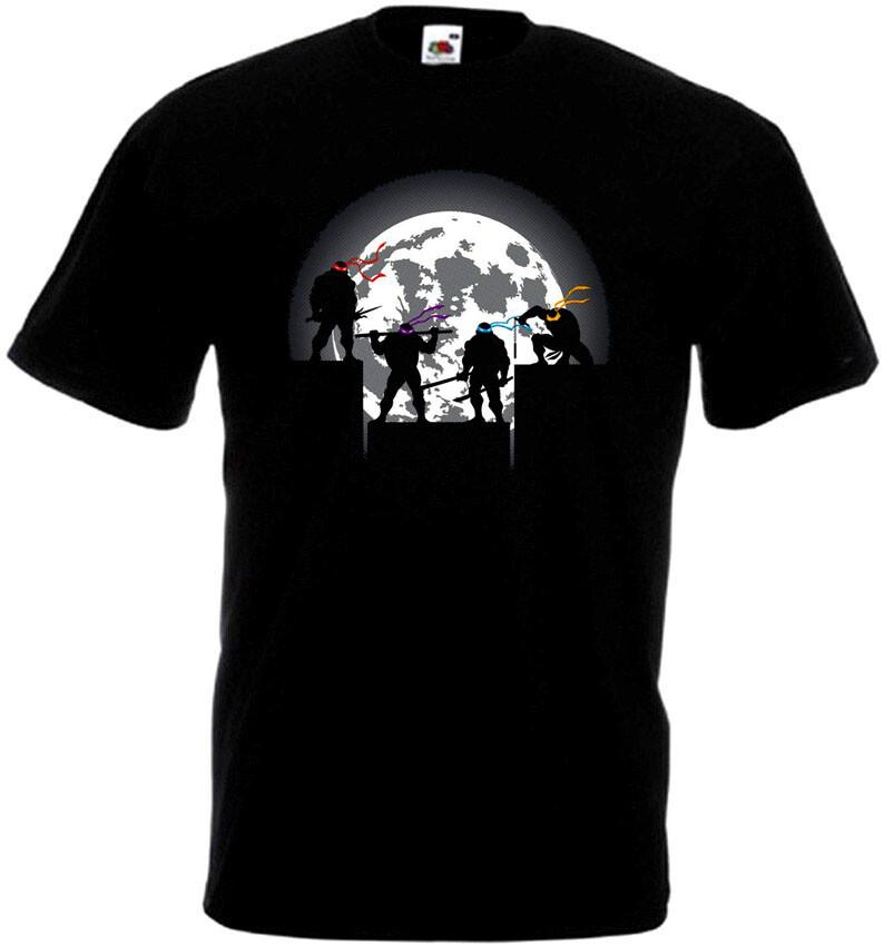 Ninja Turtles v4 T-shirt black movie poster all sizes S5XL S