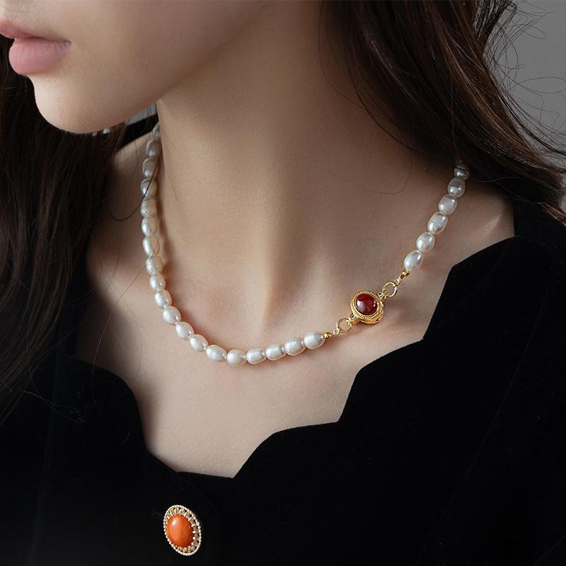 Versatile Temperament Collarbone Chain Pendant Necklace New Chinese Style Versatile Women's Necklace