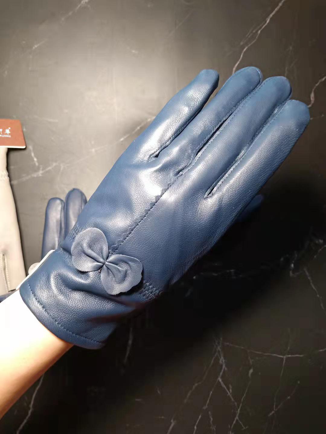 

Женские зимние перчатки из натуральной овчины — теплые и стильные для холодной погоды One Size