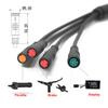 LinHi E-Bike Cable Main 1T5 913AG Waterproof 2 Pin Female Main Line Compatible For Some For KT Controllers E-bike Accessory
