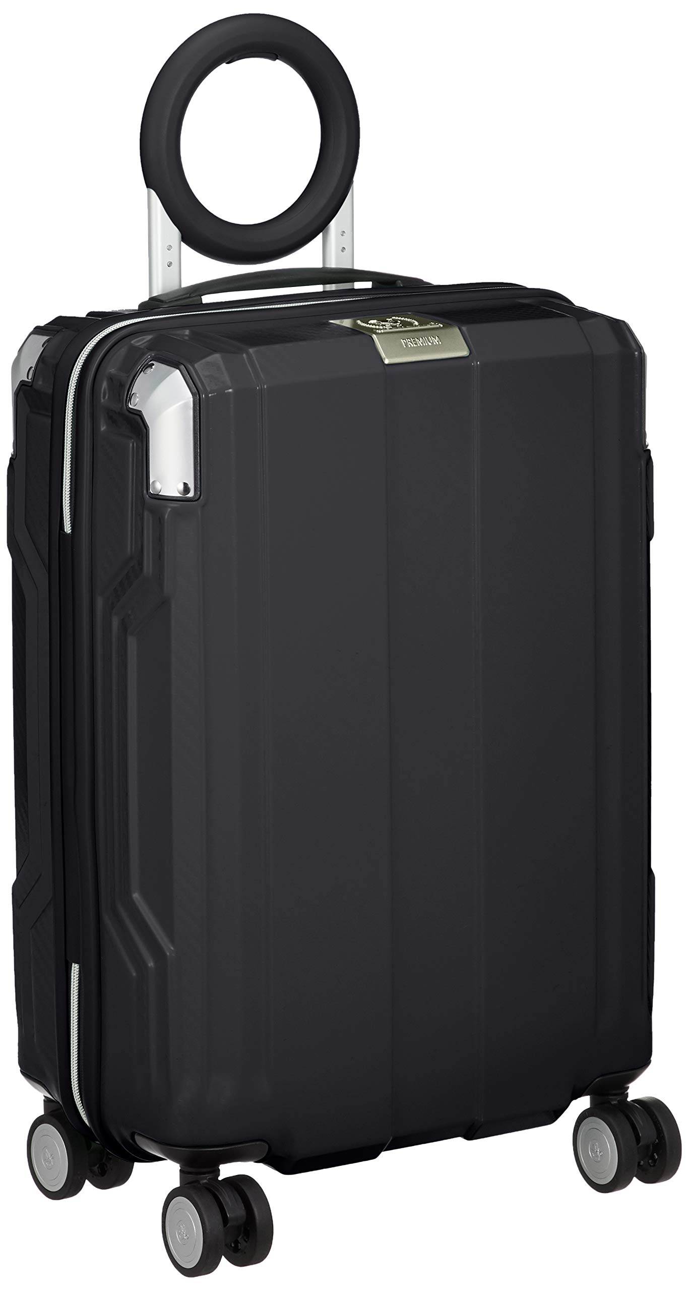 

Black [Legend Walker] Suitcase, Carry-on, Carry-on, Anti-theft, 35L, 49cm, 3kg, 6708-49, чорний