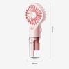 Handheld Fan Portable Handheld Misting Fan Rechargeable Operated Spray Mist Fan Water Mist Fan Outdoors Misting Personal Cooling