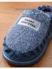 Winter Plush Cotton Slippers: Non-Slip EVA Soft Sole, Thick Bottom, for Men & Women
