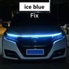Shine Starting LED Car Hood Light Strip Auto Engine Hood Guide Decorative Ambient Lamp 12v Modified Car Daytime Running Light