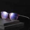 TR90 5-Piece Magnetic Clip-On Polarized Sunglasses Set with Pouch for Men & Women