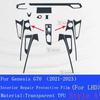 For Genesis G70 - Car Interior Center Console Transparent TPU Protective Film Anti-scratch Sticker