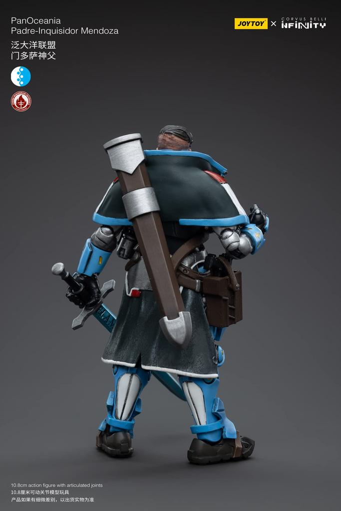 JOYTOY x Infinity Union Inquisitor Father Mendoza Maßstab PVC ABS Bemalt Komplette Figur Pan-Ozeanisch 1/18 &