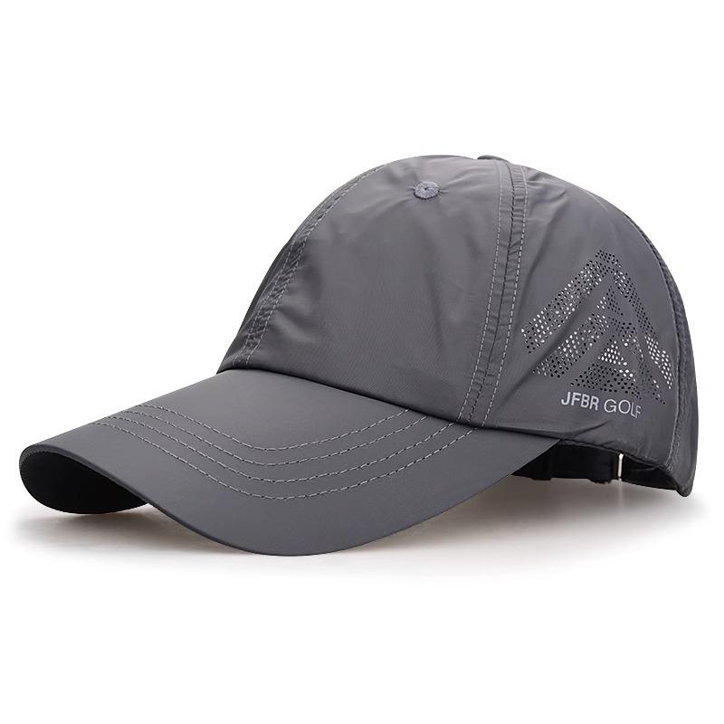 Hat Men's Outdoor Sunscreen Men's Sun Hat Casual Fishing Shade Baseball Cap Women's Summer Thin Quick-Drying Cap