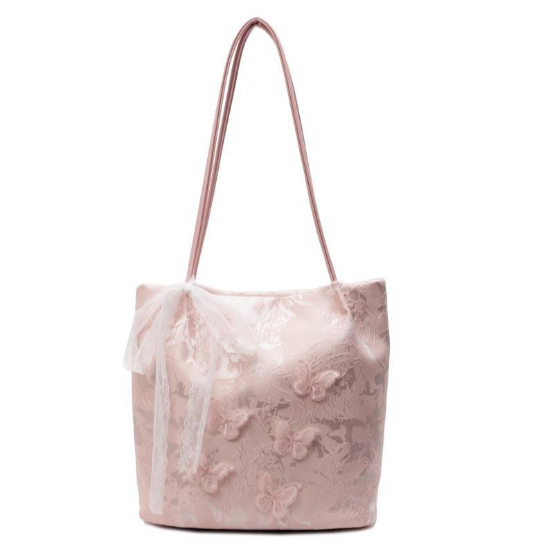 New Fashion Portable Armpit Bag Women's Butterfly Commuter Versatile Shoulder Bucket Bag