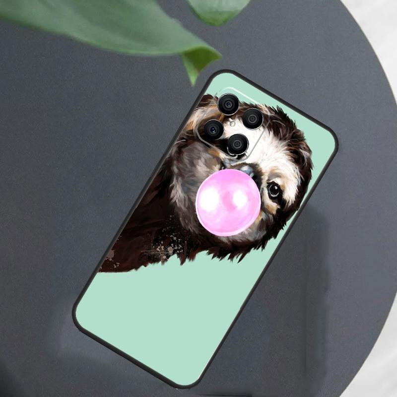 Funny Sloth For Honor Magic 5 6 7 8 Pro Case For Honor 400 200 50 70 Lite X8c X8b X9a X9b X9c X9d Win RT