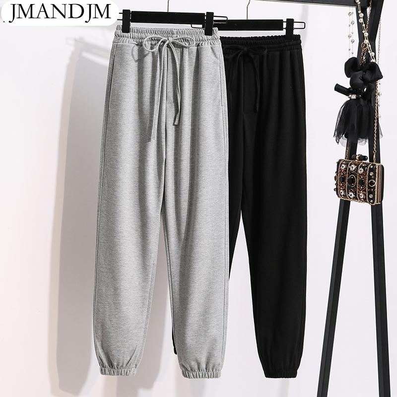 

Женские джинсы, летние стильные базовые шаровары, 2022, хлопковые женские эластичные однотонные японские брюки большого размера 5XL