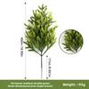Artificial Green Plants, Artificial Pine Needles, Bunches, Christmas Single Pine and Cypress Indoor Flower Arrangement Decorations