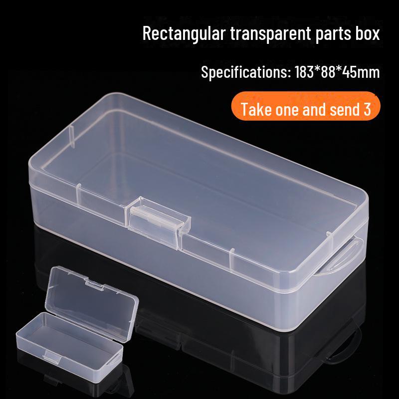 Green Forest Multi-grid Rectangular Tool & Component Storage Box