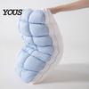 Relaxing Cloud Soft Sleep Pillows Cooling Quilted Puff Pillow, Cloud-Like Bed Down Alternative Washable Bedding Accessories Fluffy Pillow for