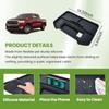Center Console Dashboard Storage Organizer Tray for 2019-2025 Dodge RAM 1500 Interior Dash Board Behind Screen 12 Inches Car Box