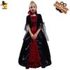 Costume de Reine Vampire d'Horreur pour Petite Fille Mascarade Cosplay Costume de Scène