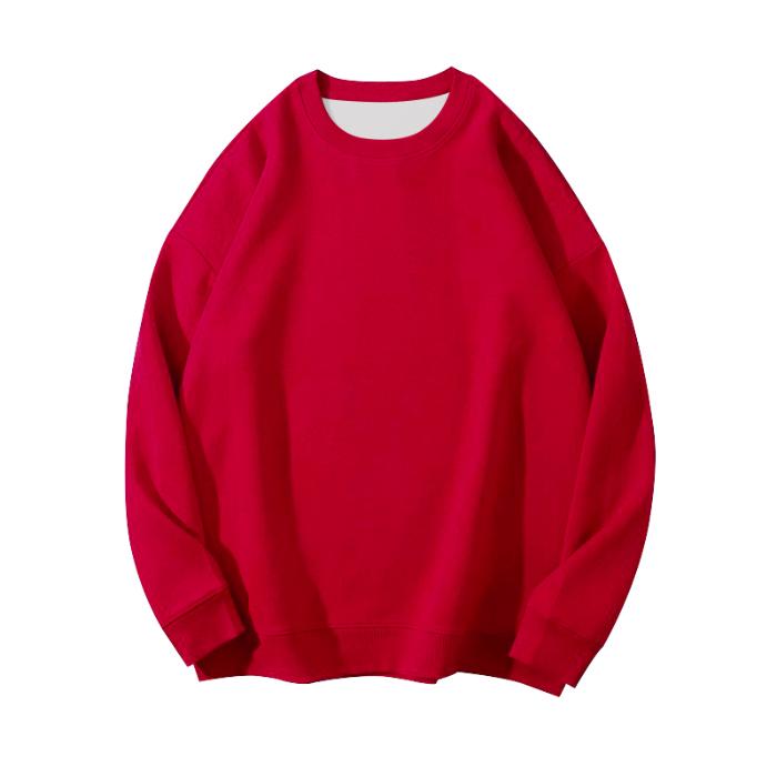 Unisex Autumn 330g Cotton Men’s Solid Hoodie Fashion Large Size Thin Men Women Pullovers Breathable O-Neck Sweatshirt Casual Oversized Male Clothes