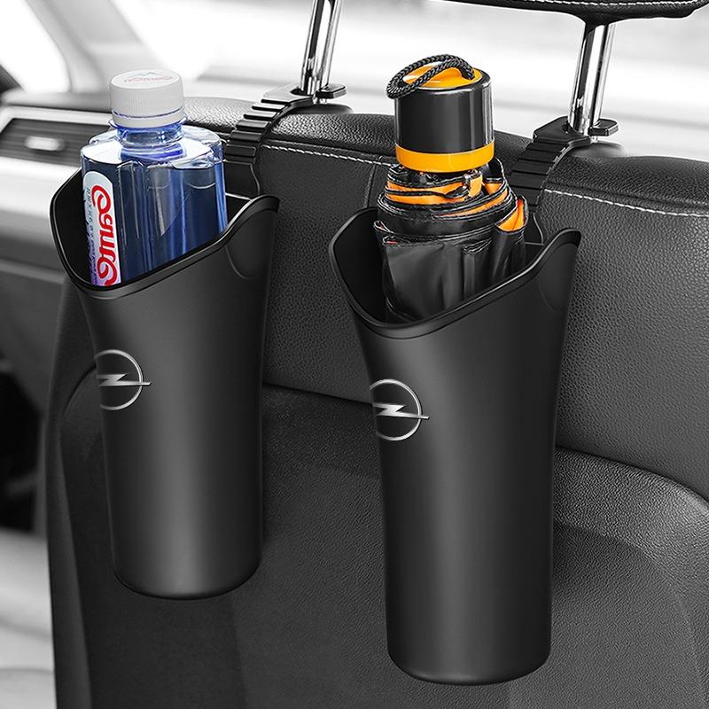 Car Styling Car Storage Box Umbrella Garbage Organizer Bucket For Opel Corsa Astra Insignia Vectra Zafira Meriva Mokka Grandland Vivaro