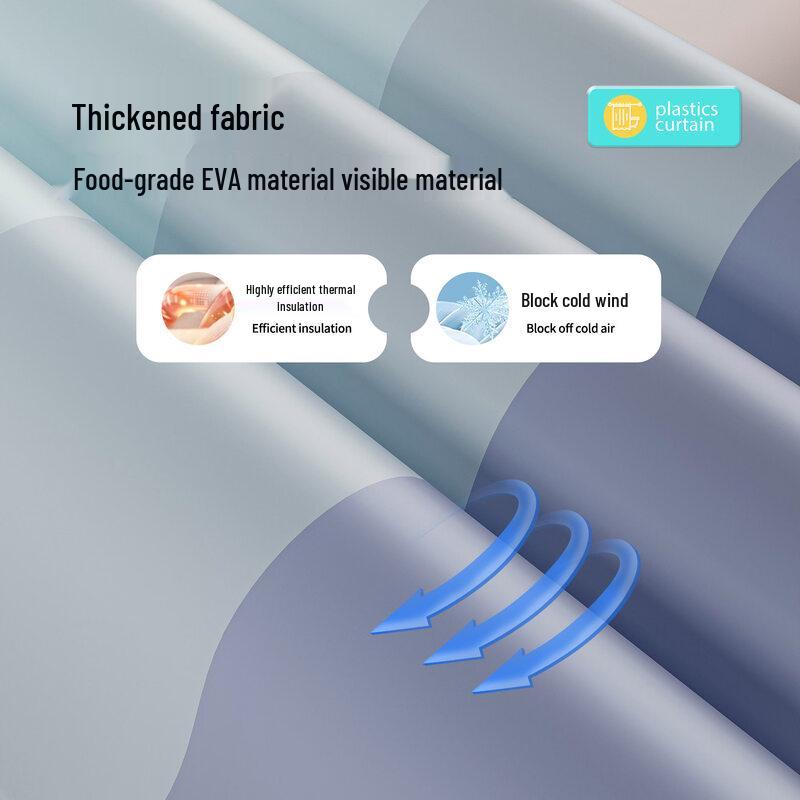 LIEI Thickened Waterproof Punch-Free Shower Curtain