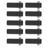 10pcs Radio Belt Clip Replacement Walkie Talkie Belt Clip for Baofeng UV 5R UV 5RA UV 5RB UV 5RC UV 5RD UV 5RE
