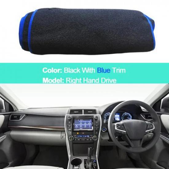 2 Layers Car Inner Dashboard Cover Dash mat Carpet Cape For Toyota Camry XV50 2012 2013 2014 2015 2016 2017 LHD RHD Sun Shade