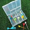 6 Slots Empty Container For Fruit Pick Storage Box For Fruit Pick Box For Fruit Pick Packaging Gift Earring Ring Box For Jewelr