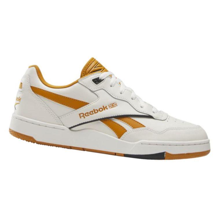 Reebok BB4000 2 Radiant Ochre Unisex Sneaker Cream Chalk Black 100033432