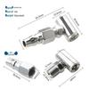 Tire Inflator Nozzle Set: Air Nozzle, Pump Nozzle, Inflator Rod, Quick-Release Nozzle, Deflation Rod for Tire Repair & Inflation