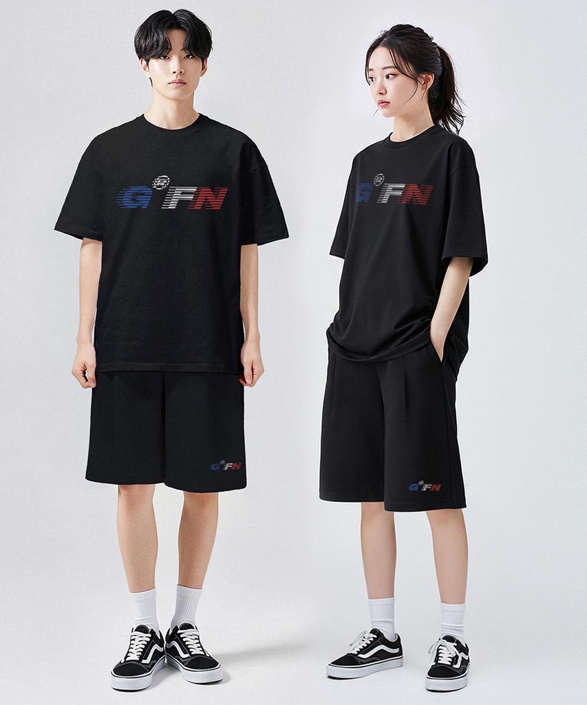 Geulaenpini Speed Oversized Short Sleeve Tee - Black