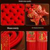 2025 Chinese Knot Pendant: High-End Red 'Fu' Ornament for Living Room or Entryway Decor.