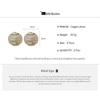 Shiny Full Rhinestones Large Hoop Earrings for Women Exaggerated Crystal Big Circle Ear Buckles Lavish Party Jewelry Gifts K
