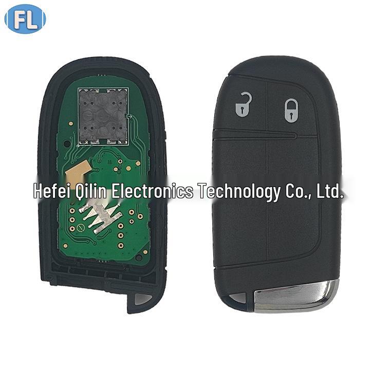 Compatible with Jeep Renegade 3-Button Smart Key (433MHz, 4A Chip)