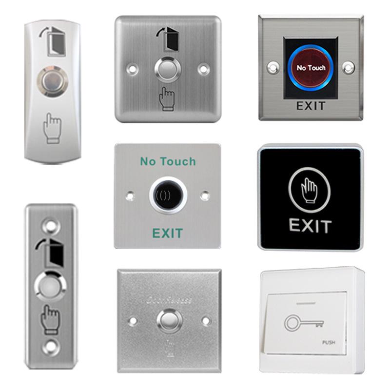 Stainless Steel Infrared Sensor Exit Button Doorbell Switch Panel