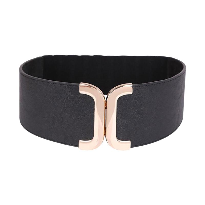 Street Styles Belt Leather Trendy Waist Belts Ladies Western Styles Waistband Fashion Waist Accessory