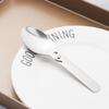 Kitchen Tool Hiking Cream Dessert Spoon Outdoor Tableware Soup Spoon Folding Spoon Travel Tableware