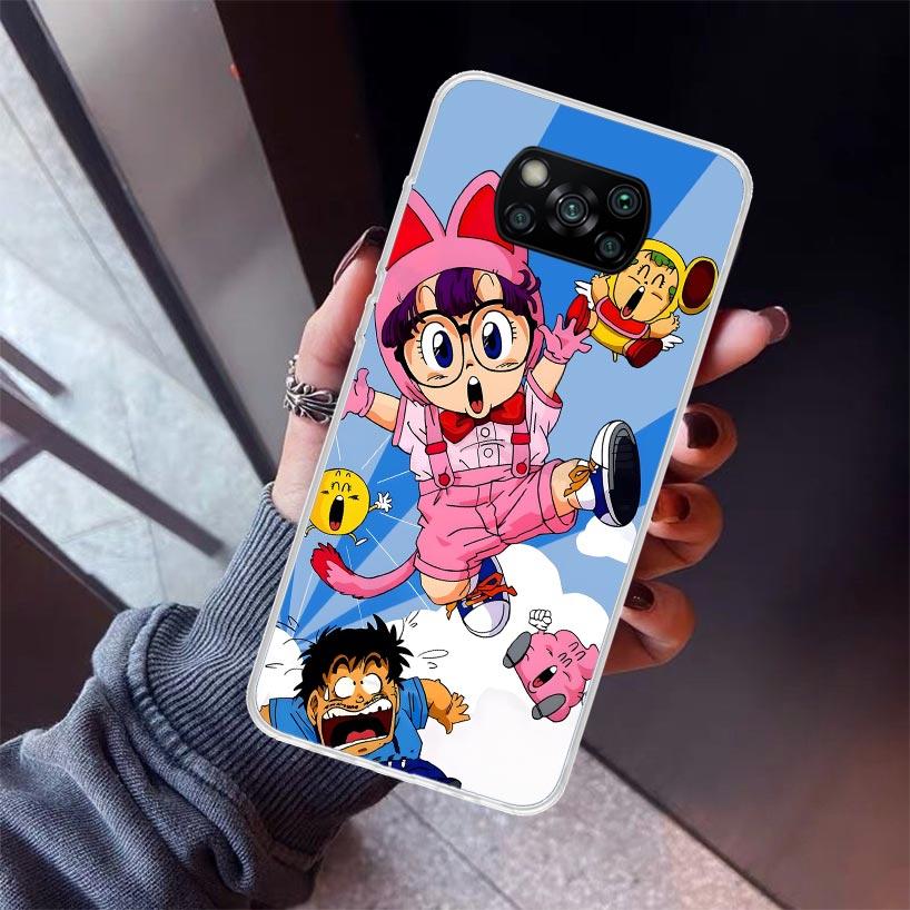 Arale Dr Slump Phone Case For Xiaomi Poco X5 X6 X7 Pro F7 Ultra M7 Redmi 15C 15 13C 13 12C 12 10 10C 10A 9 9C 9T 9A Cover Poco X