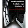 Car Led Welcome Light Magnetic Control USB Charging Auto Open Door Safe Anti-collision Signal Lamp