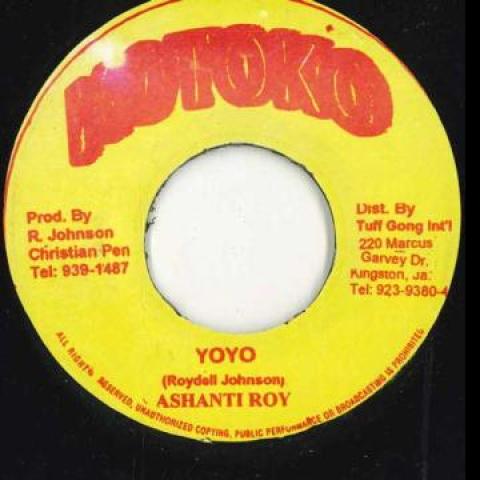 

7inch Record ASHANTI ROY Yoyo Kotoko 1975 Reggae Ska Dub